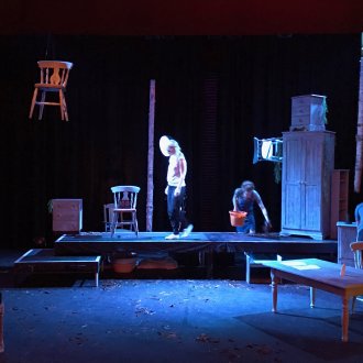 Set for production of 10:01 The Minute They Came.